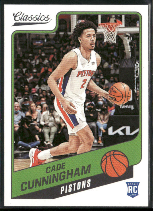 Cade Cunningham 2021-22 Panini Chronicles #152 RC Detroit Pistons