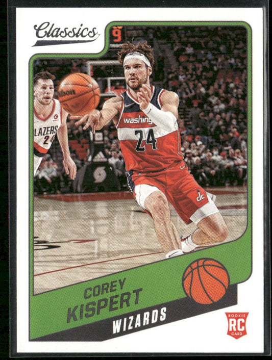 Corey Kispert 2021-22 Panini Chronicles #165 RC Washington Wizards