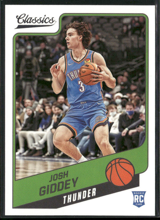 Josh Giddey 2021-22 Panini Chronicles #153 RC Oklahoma City Thunder