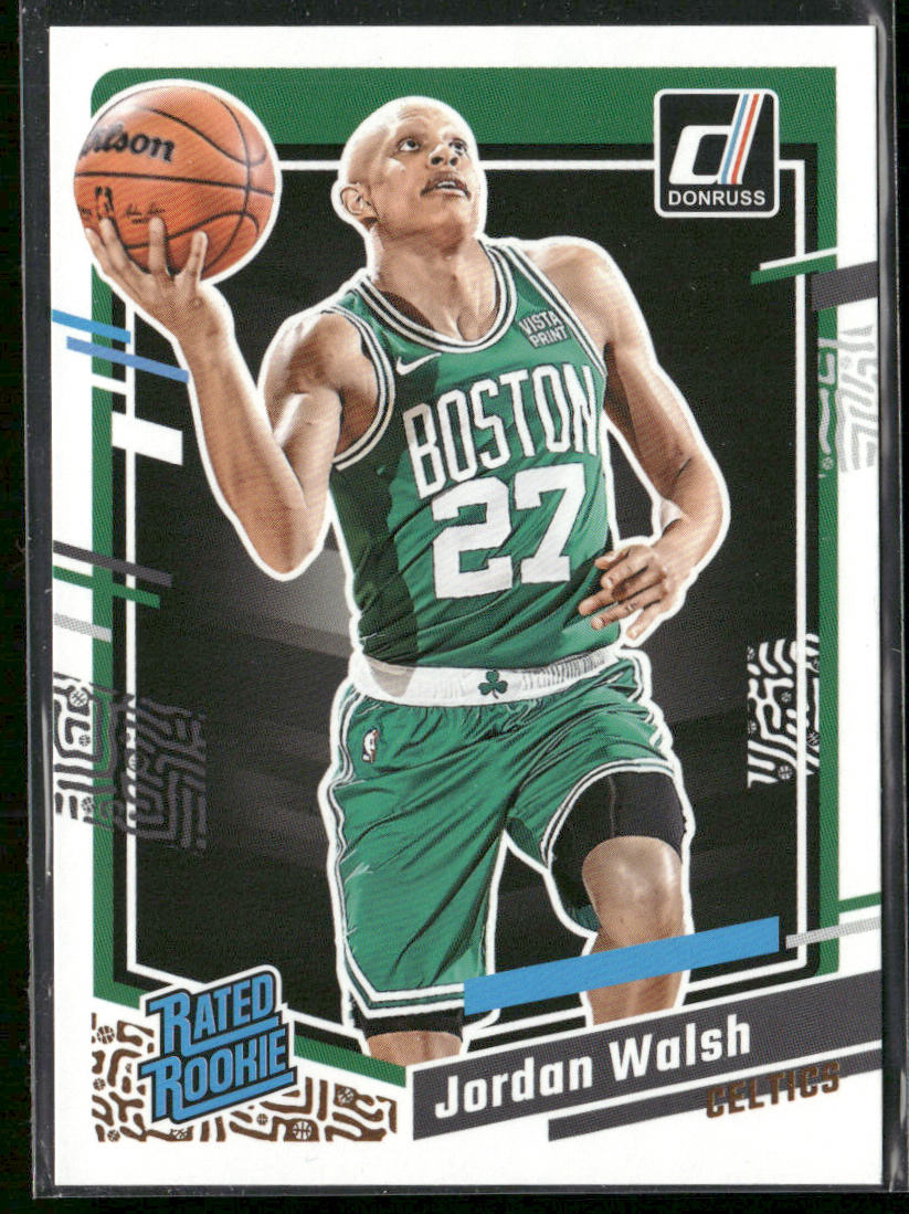 Jordan Walsh 2023-24 Donruss #229 RC Boston Celtics