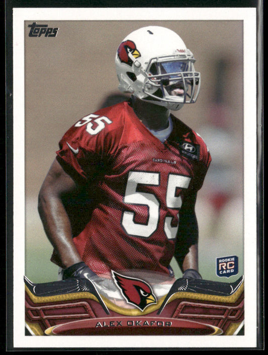 Alex Okafor 2013 Topps #88 RC Arizona Cardinals