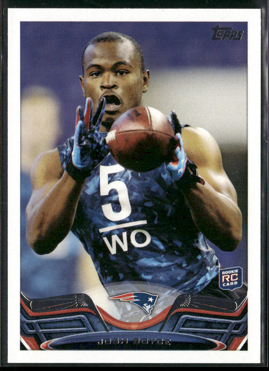 Josh Boyce 2013 Topps #259 RC New England Patriots