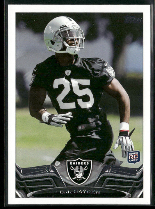 D.J. Hayden 2013 Topps #39 RC Oakland Raiders
