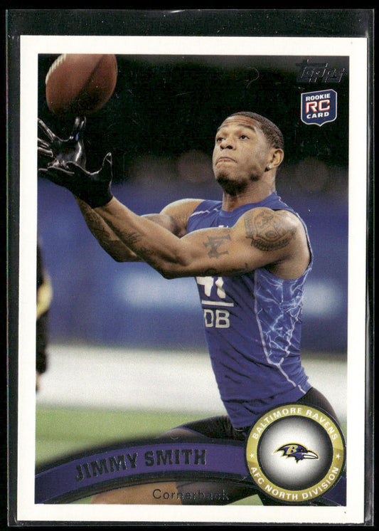 Jimmy Smith 2011 Topps #342 RC Baltimore Ravens