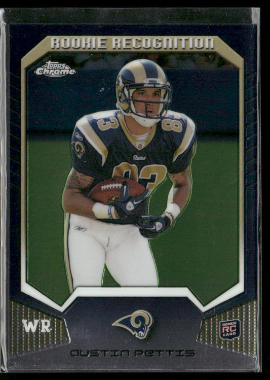 Austin Pettis 2011 Topps Chrome Rookie Recognition #RR-AP St. Louis Rams