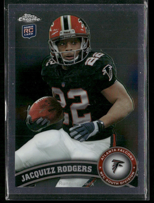 Jacquizz Rodgers 2011 Topps Chrome #163 RC Atlanta Falcons