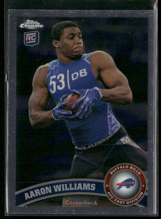 Aaron Williams 2011 Topps Chrome #156 RC Buffalo Bills