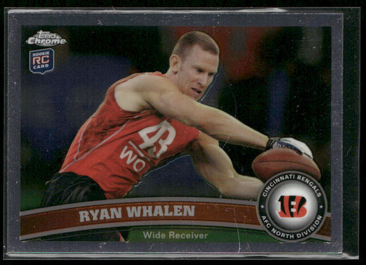 Ryan Whalen 2011 Topps Chrome Refractors #169 RC Cincinnati Bengals