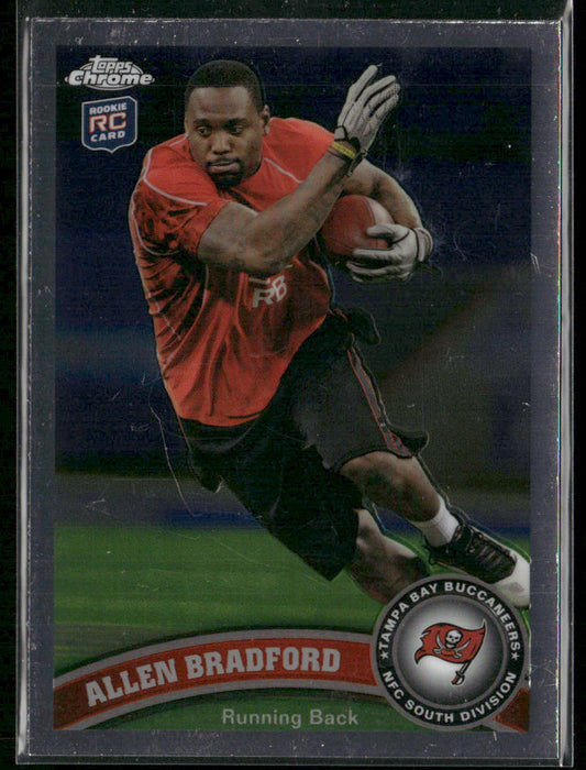 Allen Bradford 2011 Topps Chrome #219 RC Tampa Bay Buccaneers