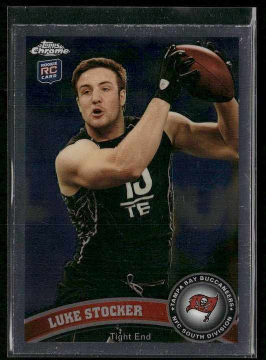 Luke Stocker 2011 Topps Chrome #47 RC Tampa Bay Buccaneers