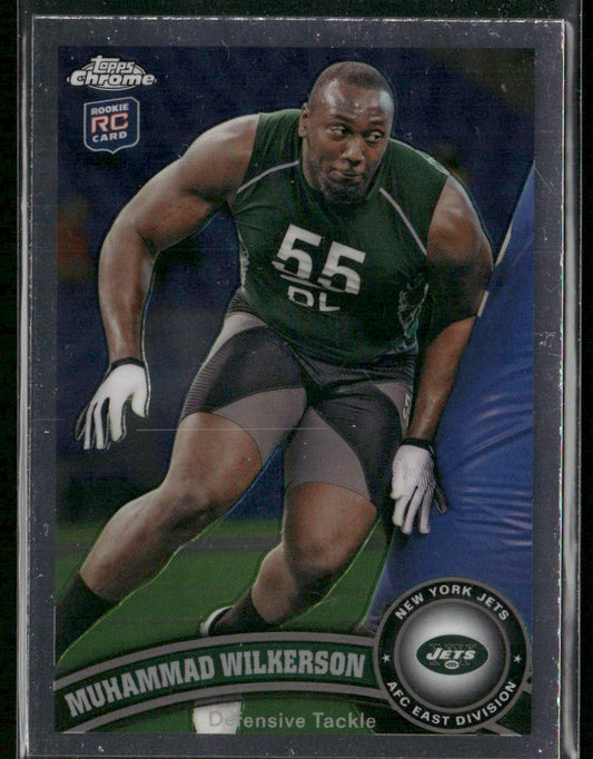 Muhammad Wilkerson 2011 Topps Chrome #192 RC New York Jets