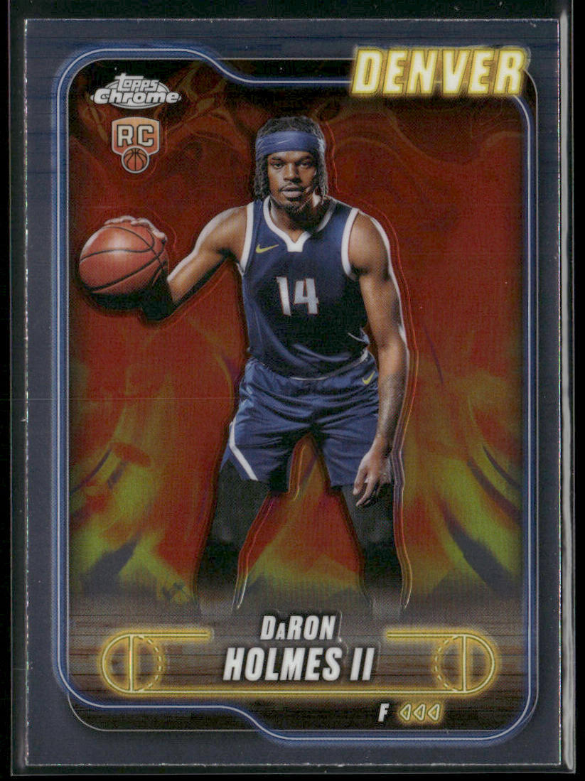 DaRon Holmes II 2024-25 Topps Chrome #195 RC Denver Nuggets