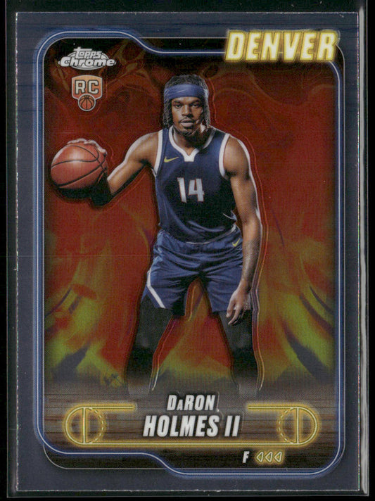 DaRon Holmes II 2024-25 Topps Chrome #195 RC Denver Nuggets
