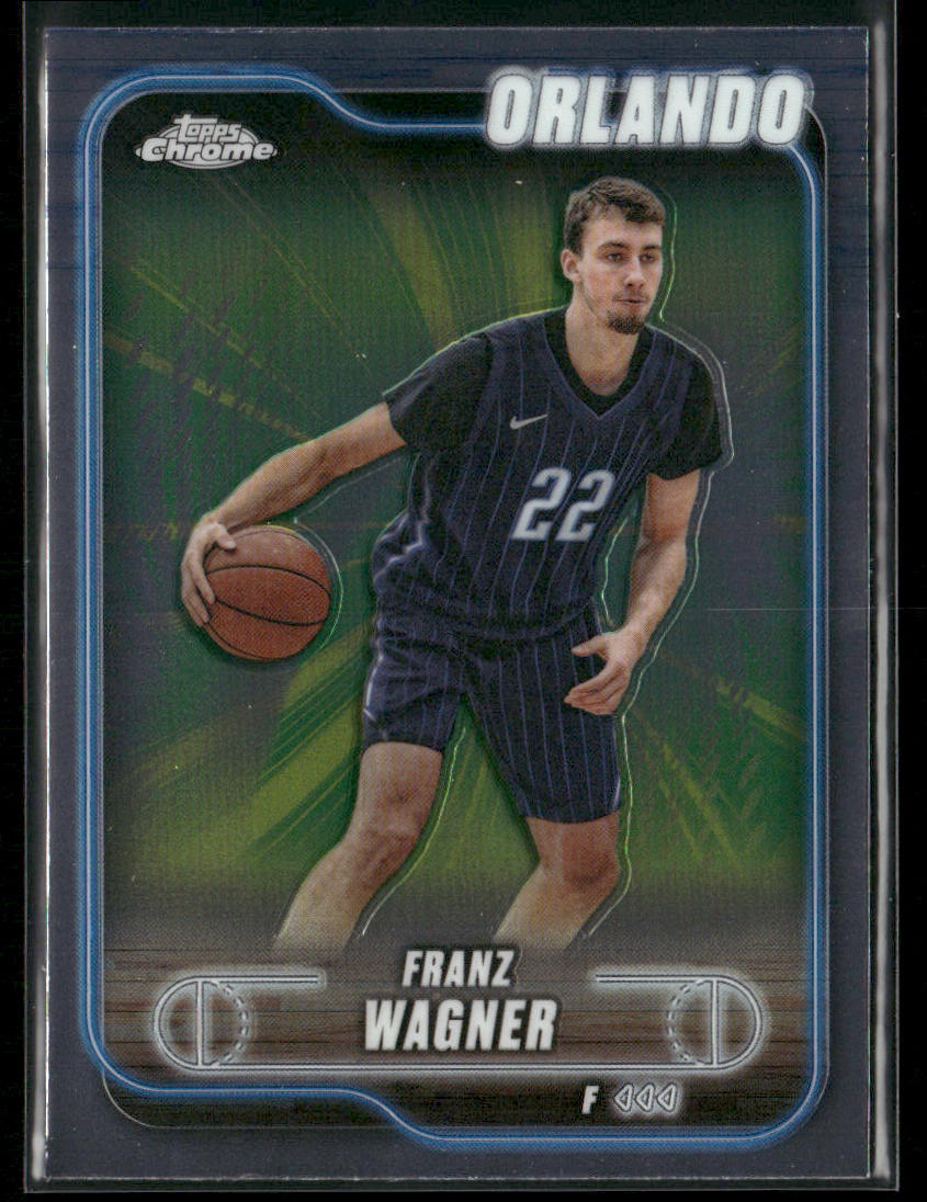 Franz Wagner 2024-25 Topps Chrome #93 Orlando Magic front