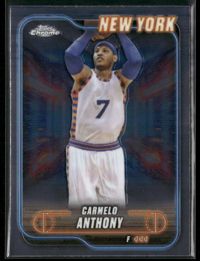 Carmelo Anthony 2024-25 Topps Chrome #83 New York Knicks front
