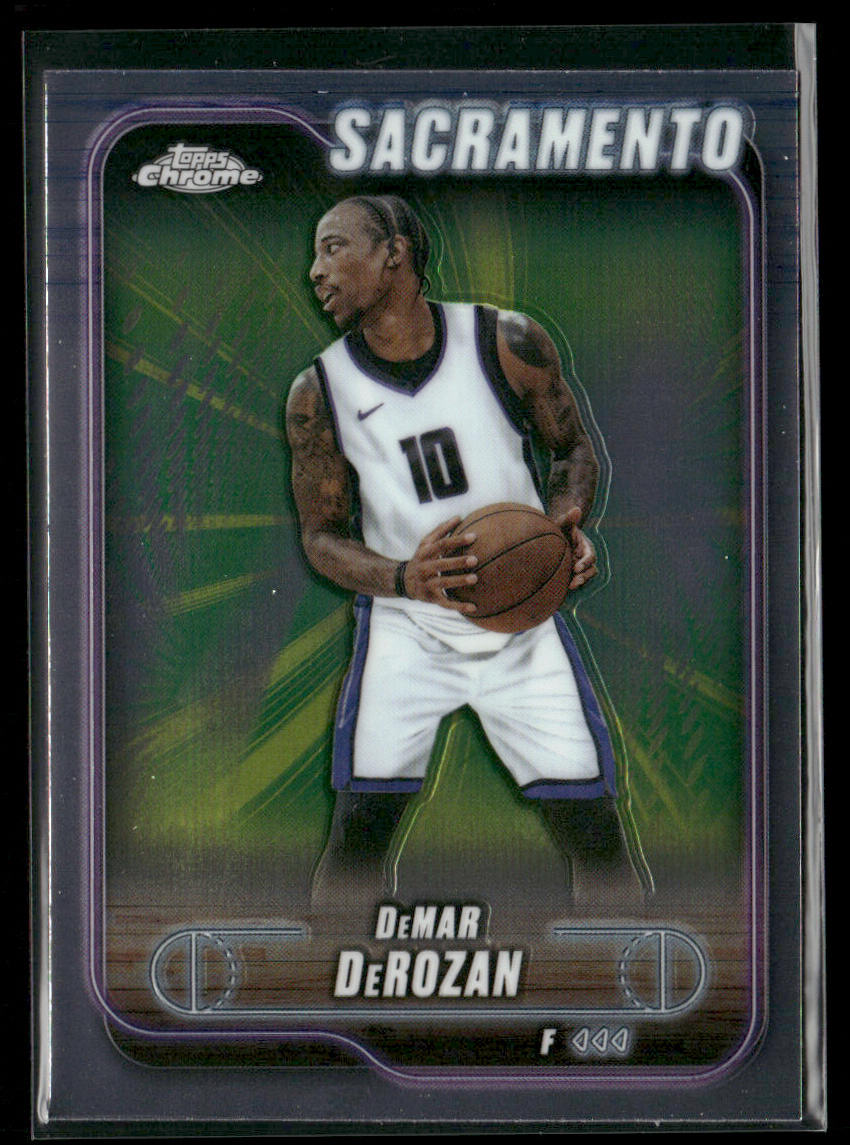 DeMar DeRozan 2024-25 Topps Chrome #55 Sacramento Kings front