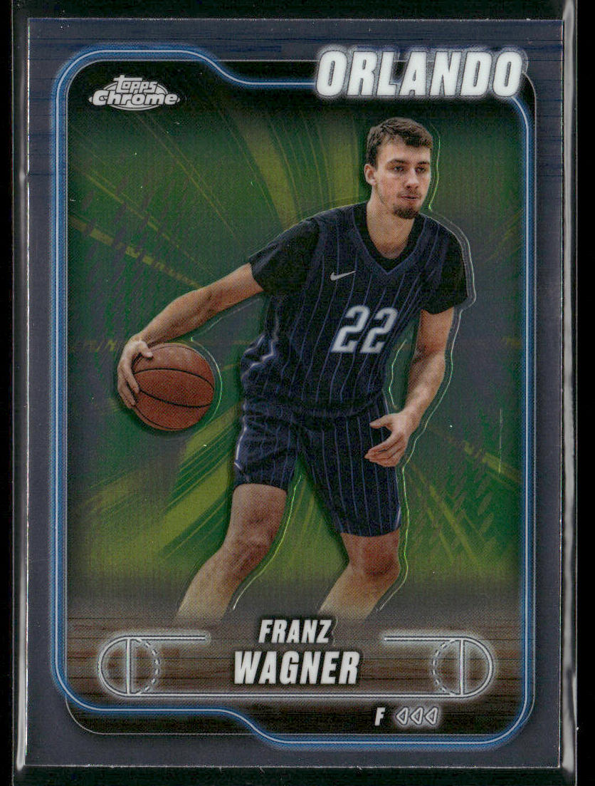 Franz Wagner 2024-25 Topps Chrome #93 Orlando Magic front