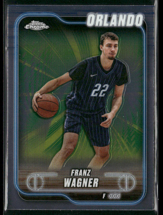 Franz Wagner 2024-25 Topps Chrome #93 Orlando Magic front