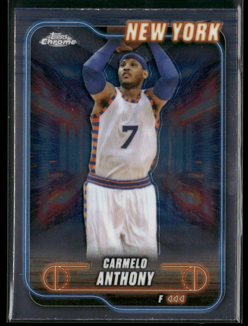 Carmelo Anthony 2024-25 Topps Chrome #83 New York Knicks front