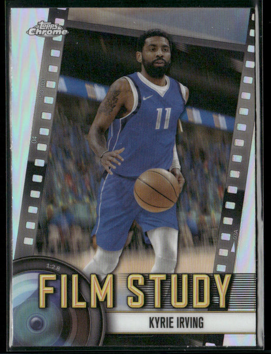 Kyrie Irving 2024-25 Topps Chrome Film Study Refractor #FS-18 Dallas Mavericks
