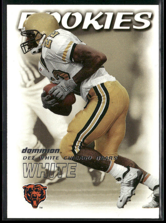 Dez White 2000 SkyBox Dominion #217 RC Chicago Bears