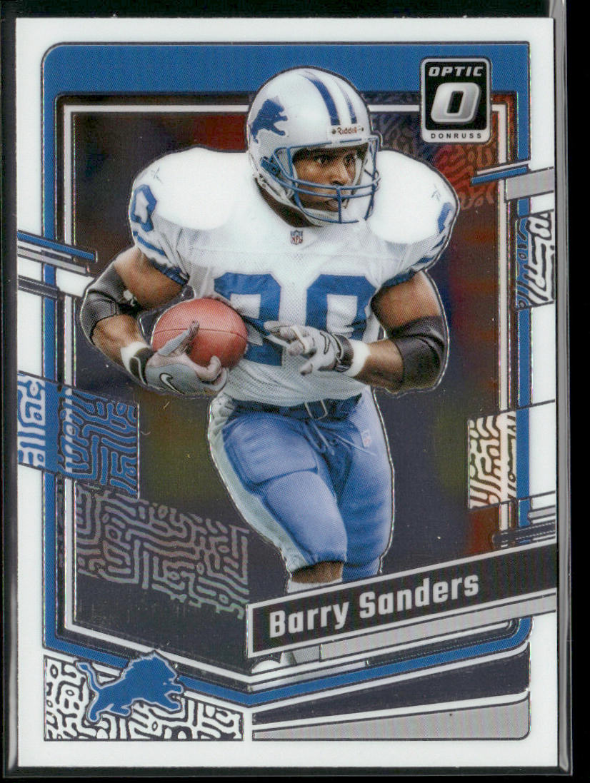 Barry Sanders 2023 Donruss Optic #60 Detroit Lions front