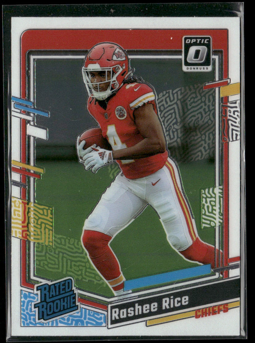 Rashee Rice 2023 Donruss Optic #257 RC Kansas City Chiefs