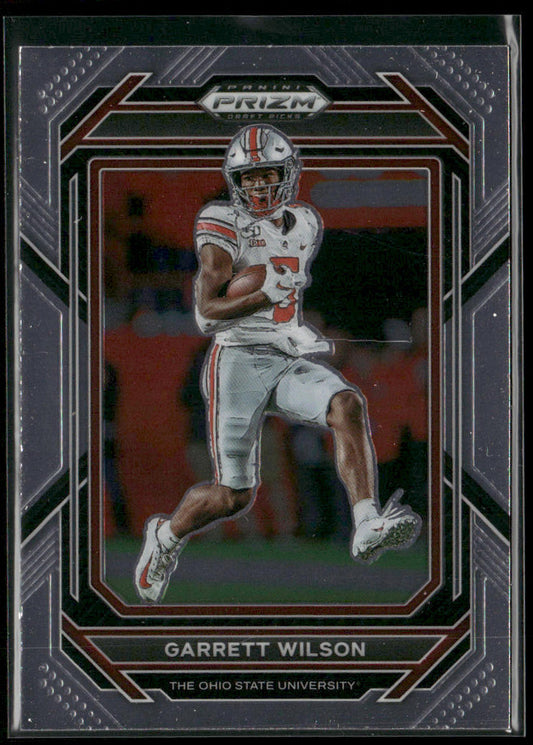 Garrett Wilson 2023 Panini Prizm Draft Picks #41 Ohio State Buckeyes front