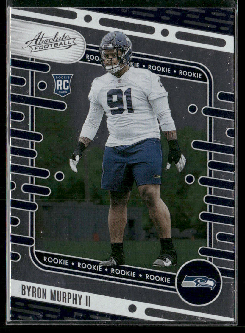 Byron Murphy II 2024 Panini Absolute Retail #116 RC Seattle Seahawks front