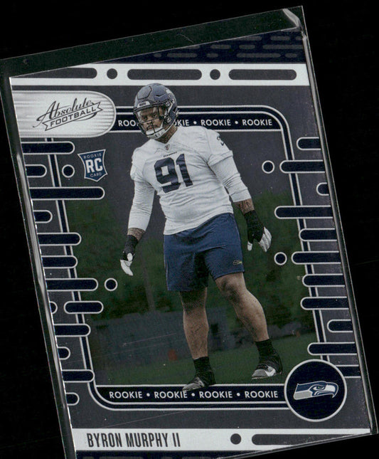 Byron Murphy II 2024 Panini Absolute Retail #116 RC Seattle Seahawks front