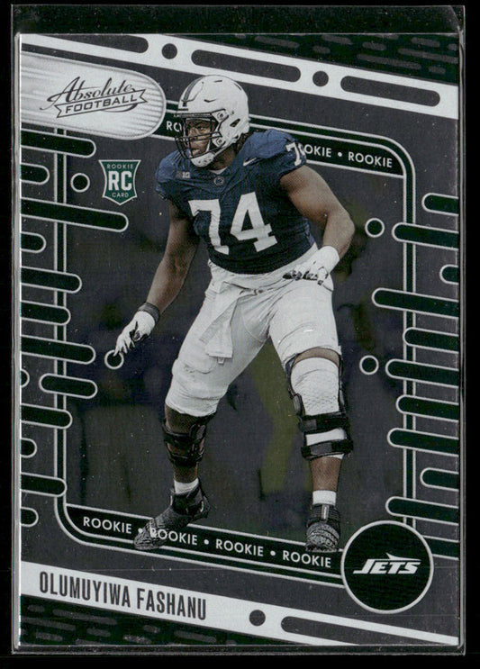 Olumuyiwa Fashanu 2024 Panini Absolute Retail #111 RC New York Jets