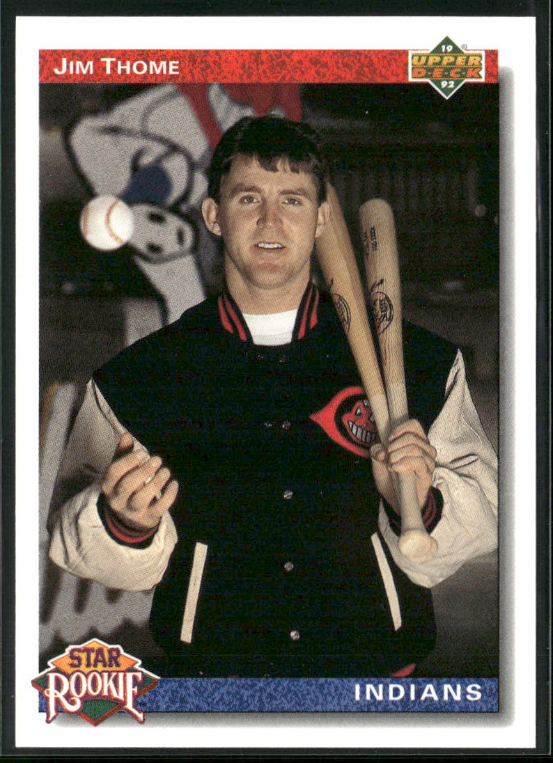 Jim Thome 1992 Upper Deck #5 Cleveland Indians front