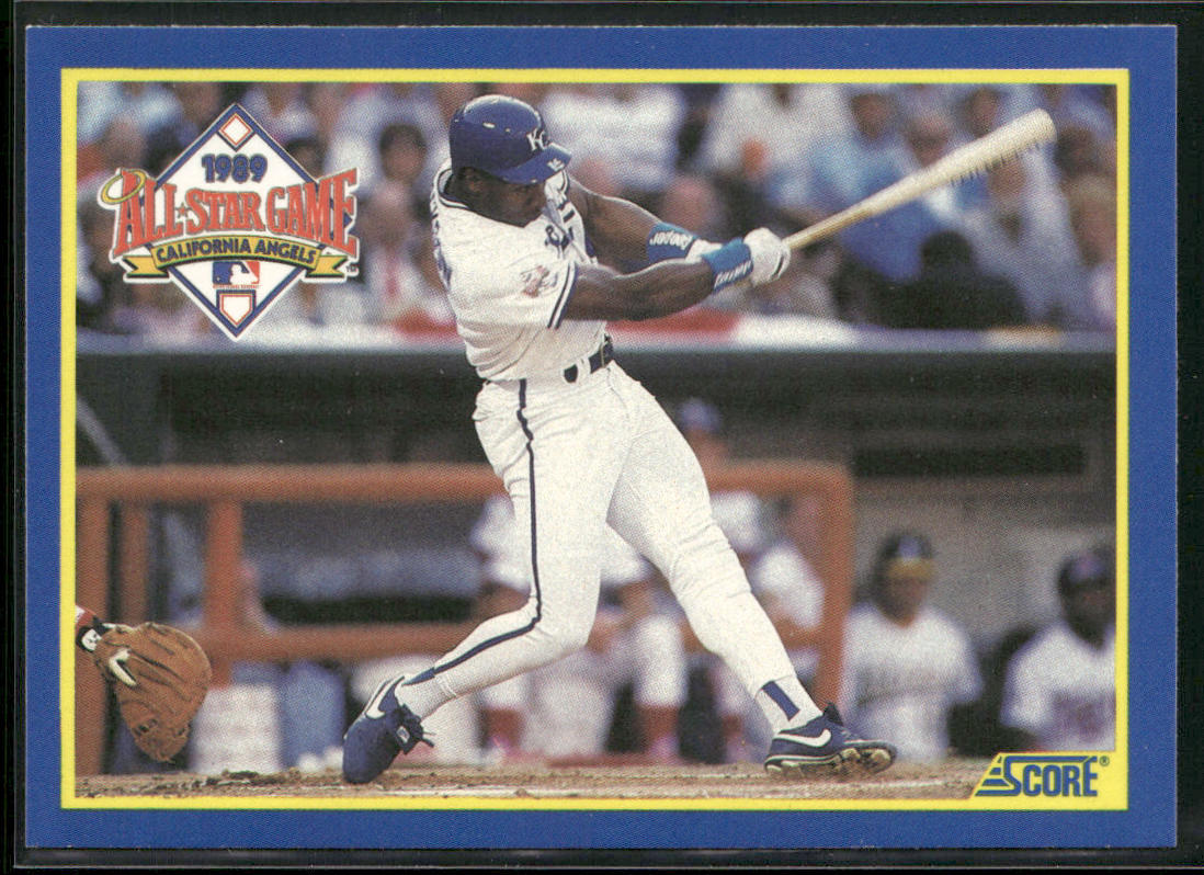 Bo Jackson 1990 Score #566 Kansas City Royals front