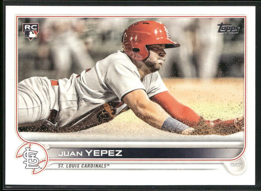 Juan Yepez 2022 Topps #506 RC St. Louis Cardinals