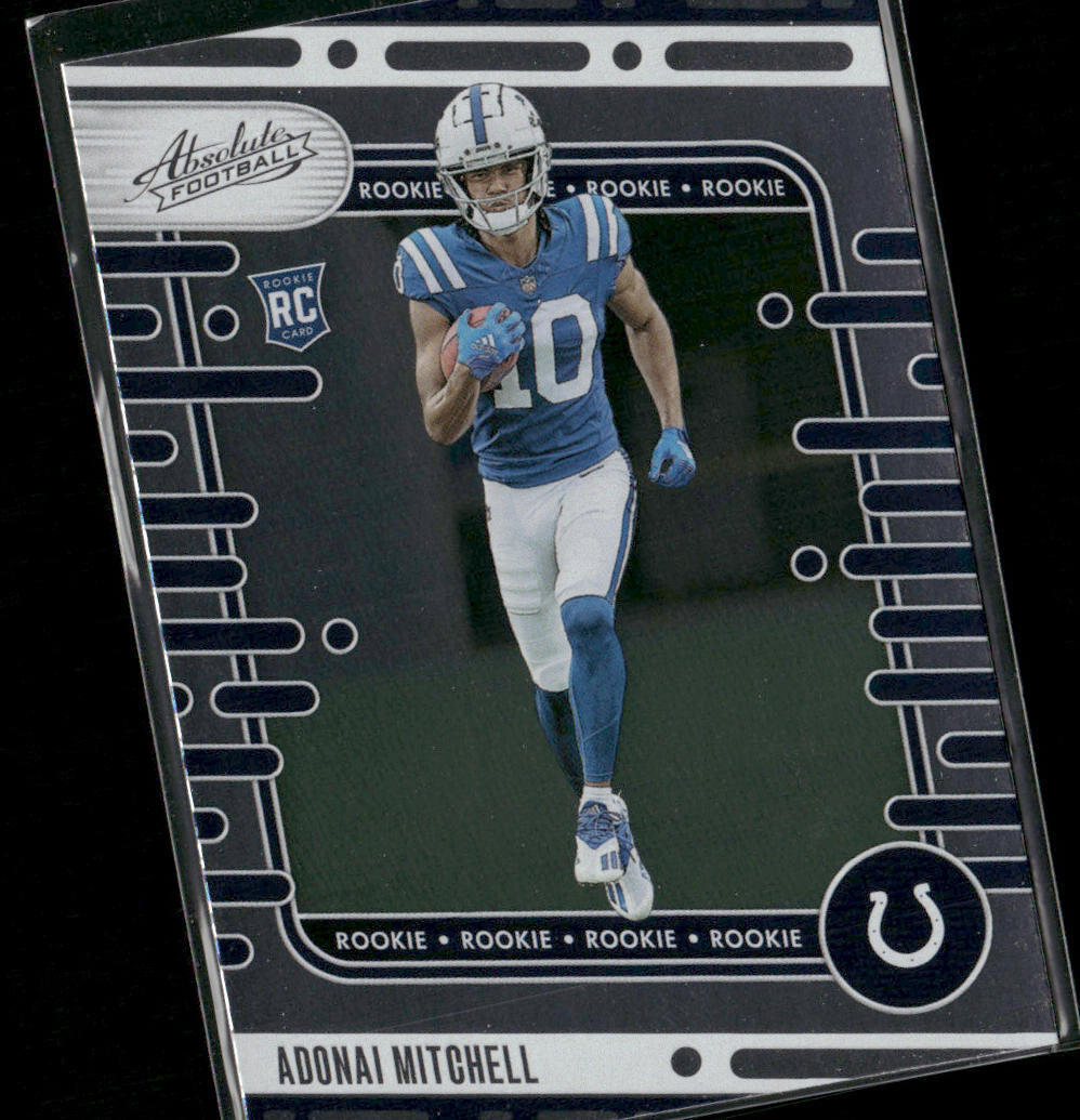 Adonai Mitchell 2024 Panini Absolute Retail #151 RC Indianapolis Colts