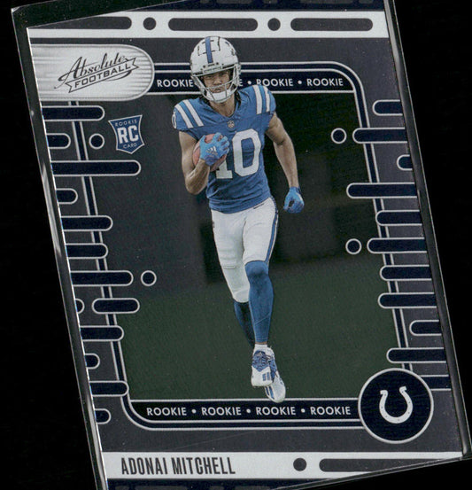 Adonai Mitchell 2024 Panini Absolute Retail #151 RC Indianapolis Colts