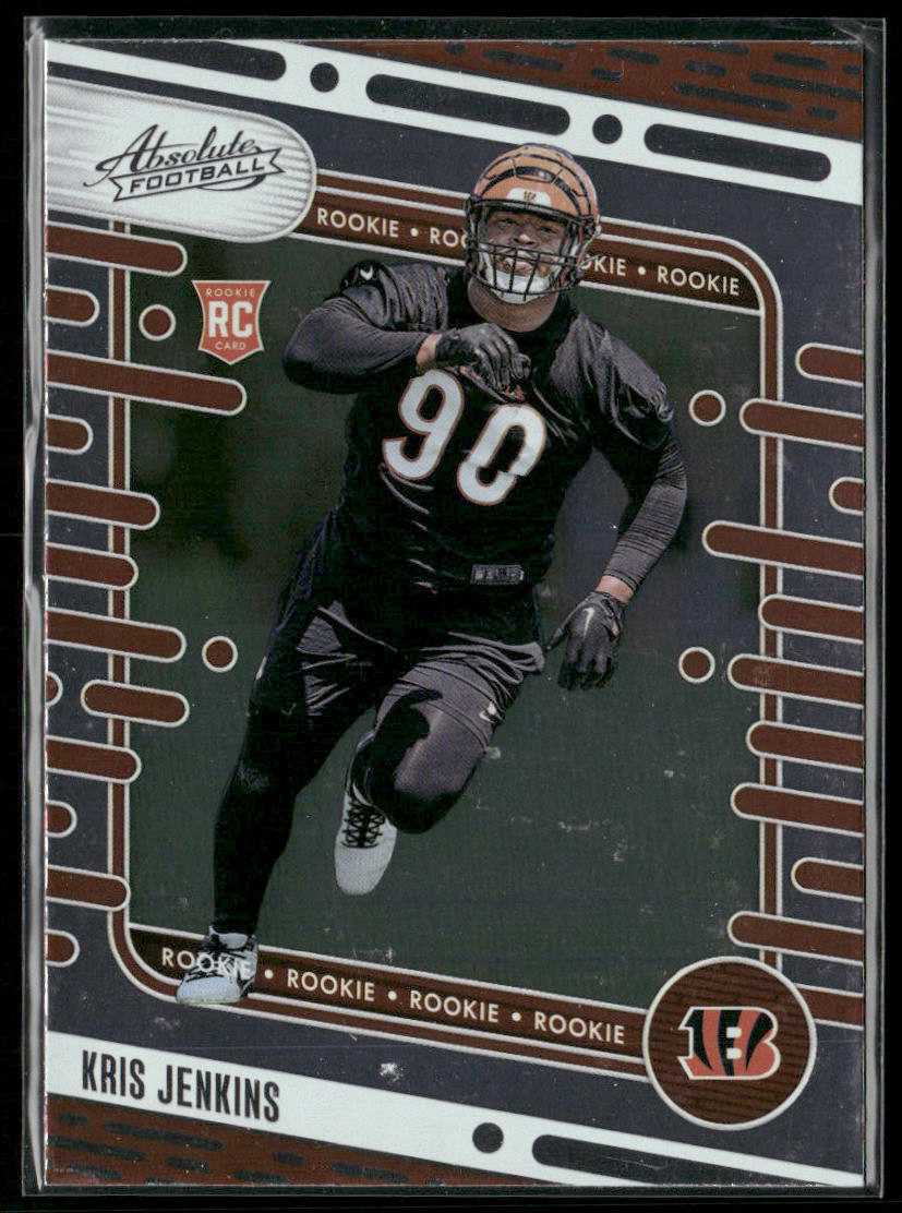 Kris Jenkins 2024 Panini Absolute Retail #149 RC Cincinnati Bengals front