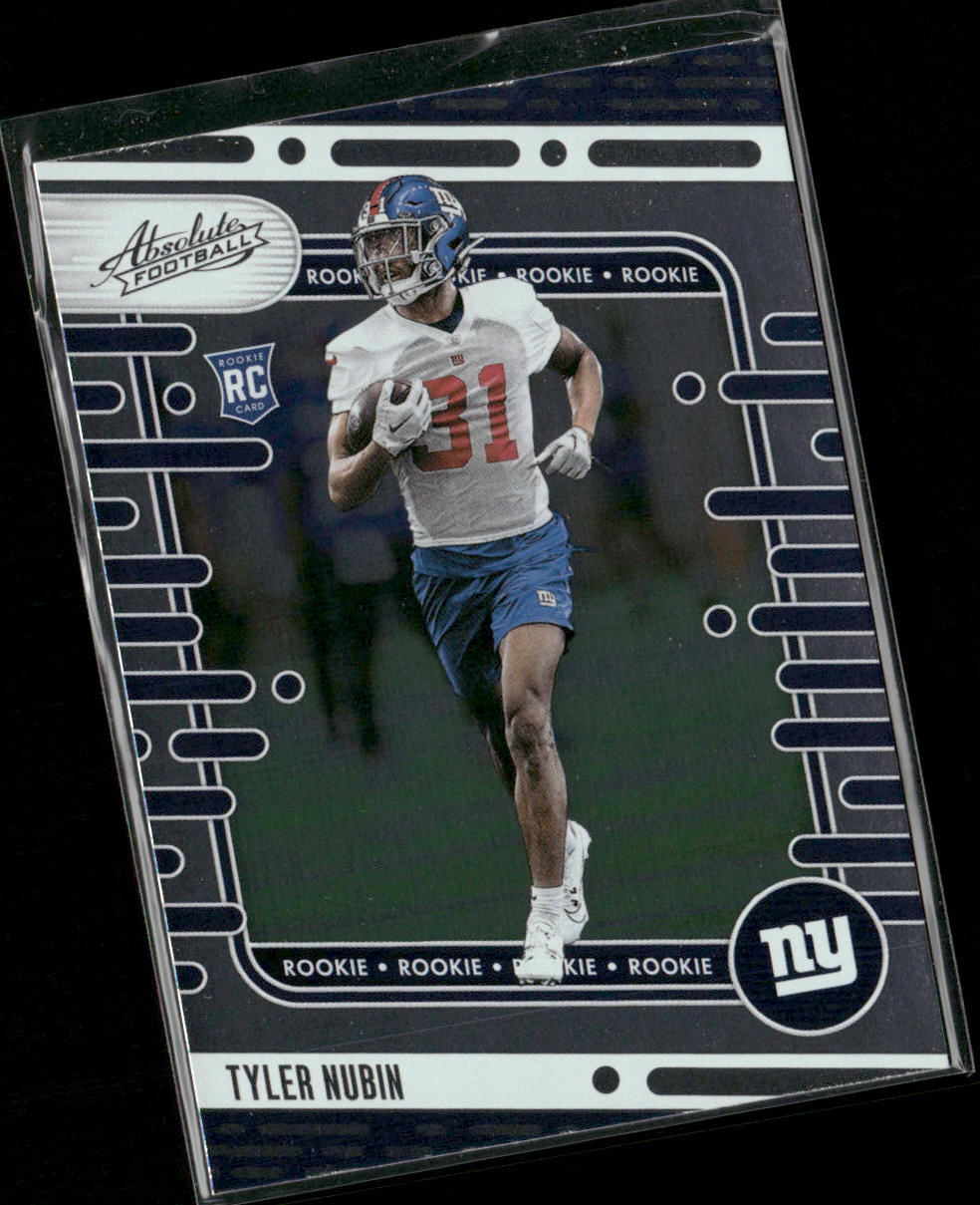 Tyler Nubin 2024 Panini Absolute Retail #147 RC New York Giants front