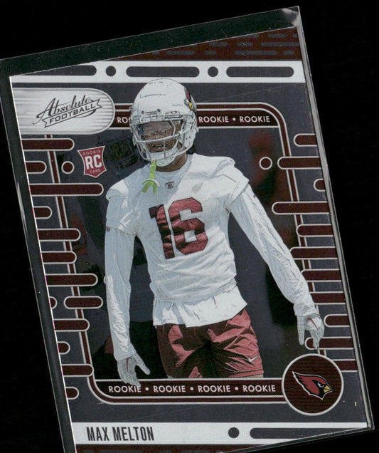 Max Melton 2024 Panini Absolute Retail #143 RC Arizona Cardinals front