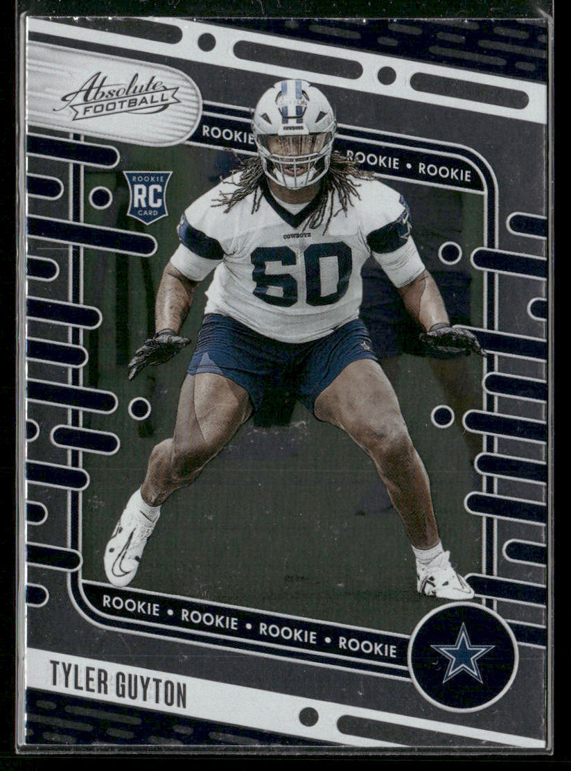 Tyler Guyton 2024 Panini Absolute Retail #129 RC Dallas Cowboys front