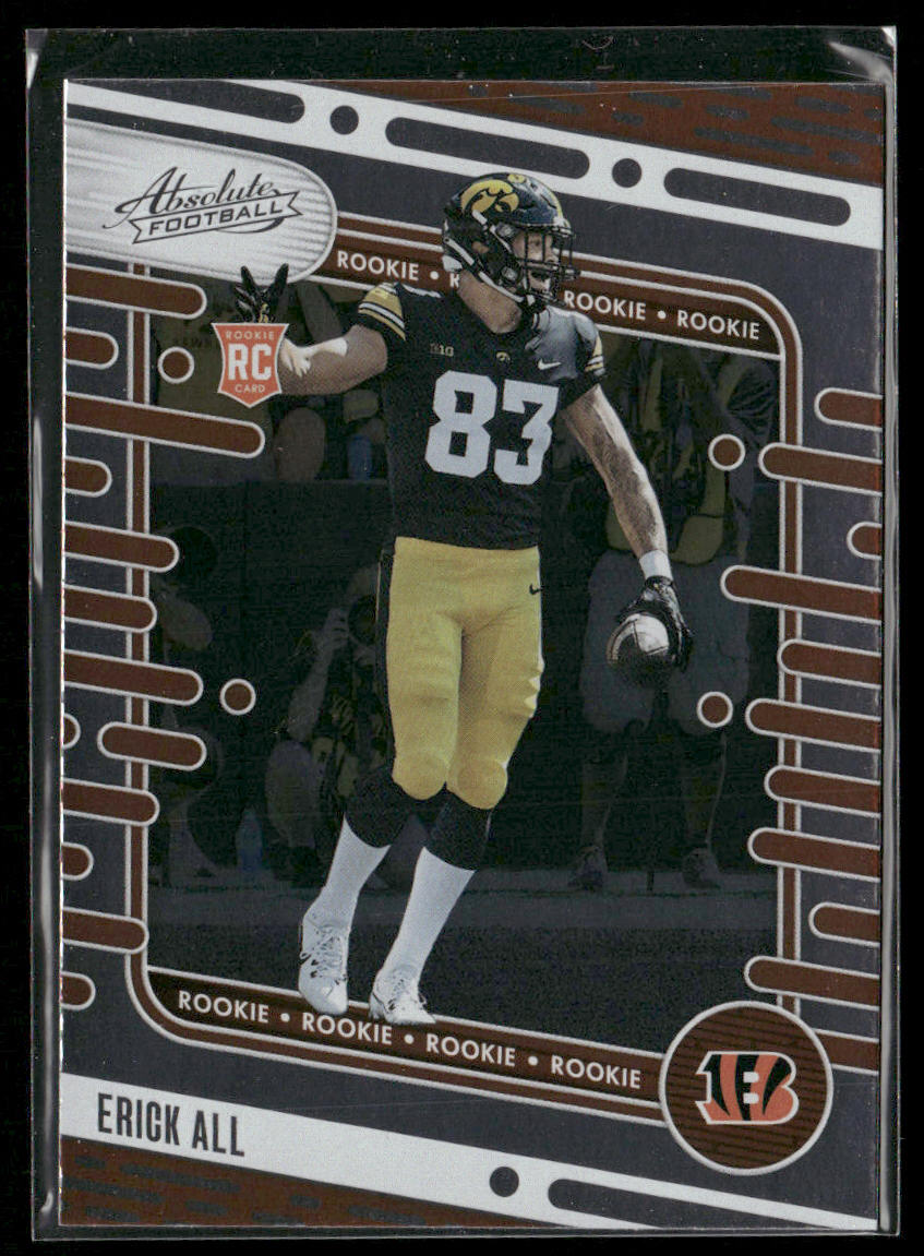 Erick All 2024 Panini Absolute Retail #182 RC Cincinnati Bengals front