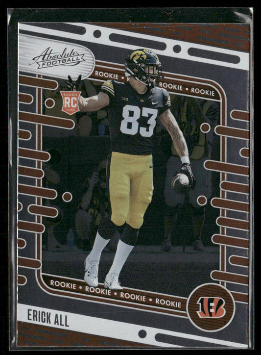 Erick All 2024 Panini Absolute Retail #182 RC Cincinnati Bengals front