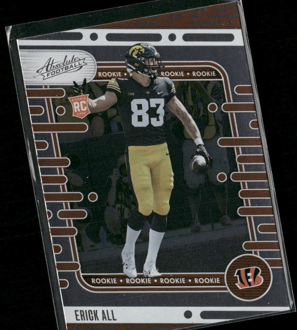 Erick All 2024 Panini Absolute Retail #182 RC Cincinnati Bengals front
