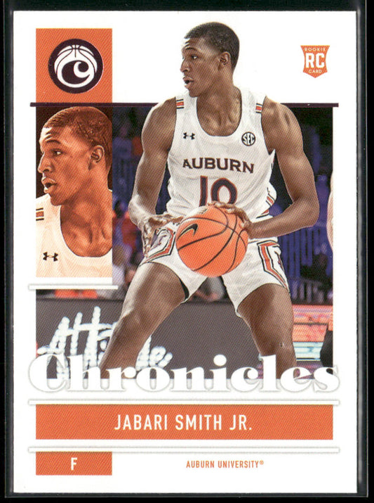 Jabari Smith Jr. 2022 Panini Chronicles Draft Picks #9 Auburn Tigers front