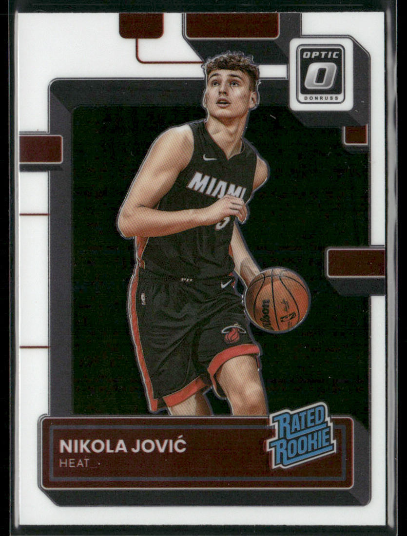 Nikola Jovic 2022-23 Donruss Optic #224 RC Miami Heat