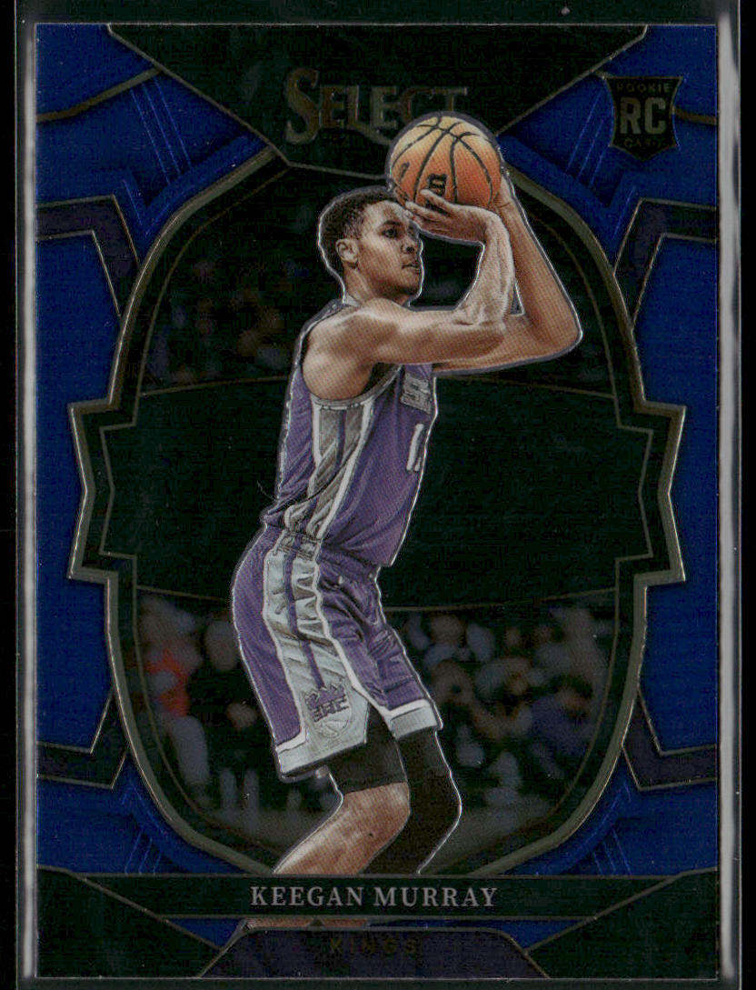 Keegan Murray 2022-23 Panini Select Blue (Retail Base) #81 RC Sacramento Kings
