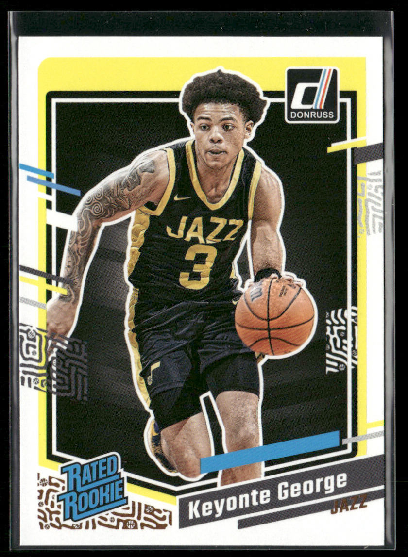 Keyonte George 2023-24 Donruss #244 RC Utah Jazz