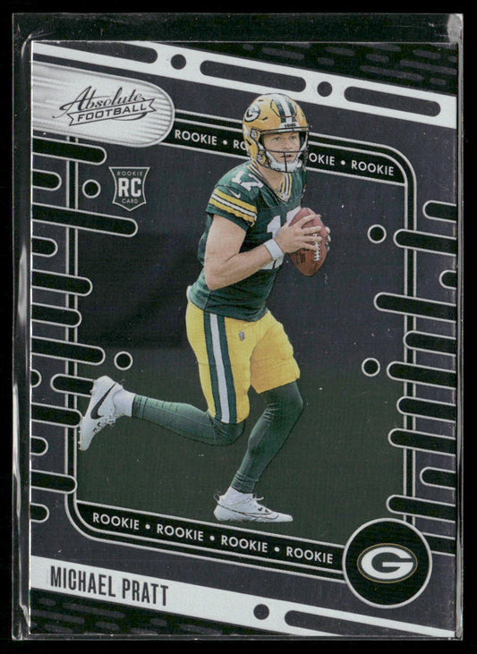 Michael Pratt 2024 Panini Absolute Retail #200 RC Green Bay Packers