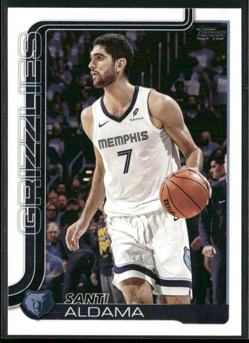 Santi Aldama 2025-26 Topps #187 Memphis Grizzlies front