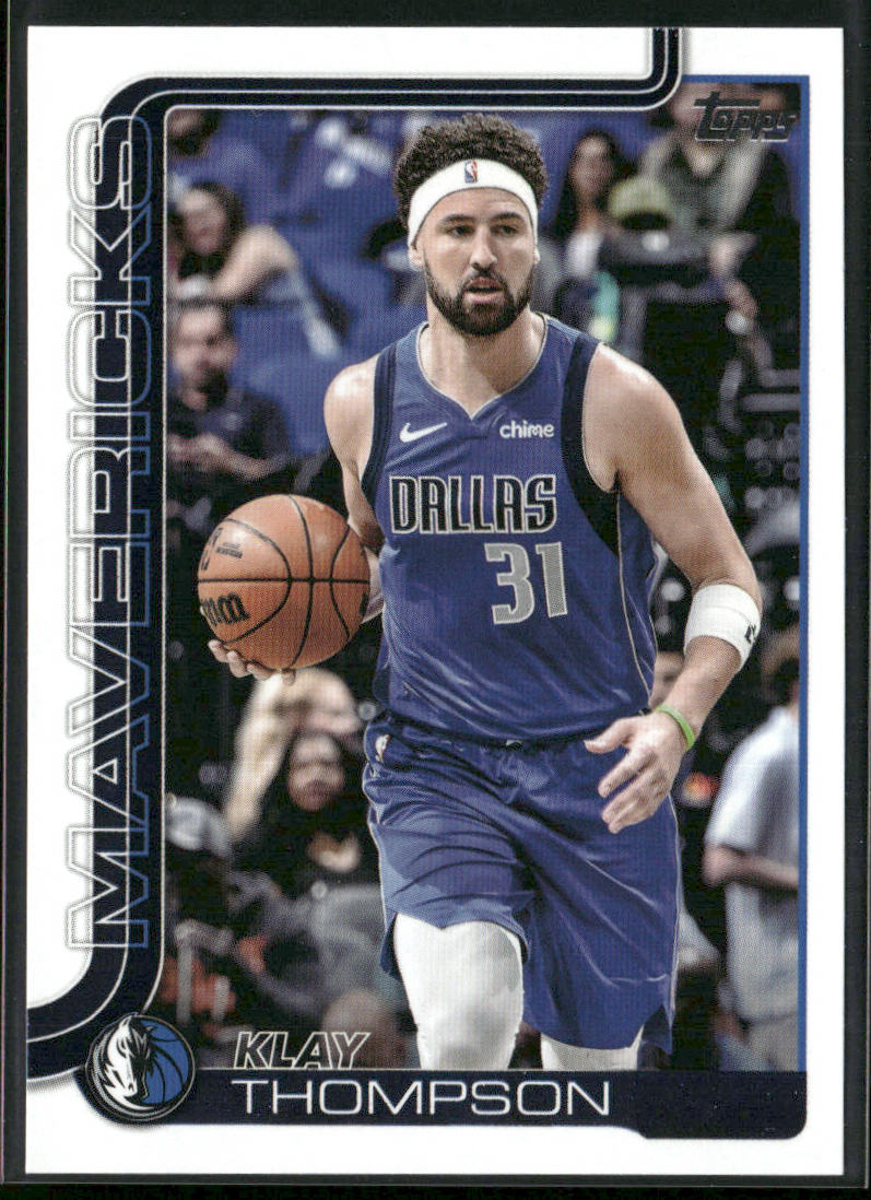 Klay Thompson 2025-26 Topps #170 Dallas Mavericks front
